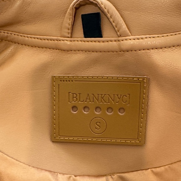 Women's faux leather jacket - Picture 3 of 4